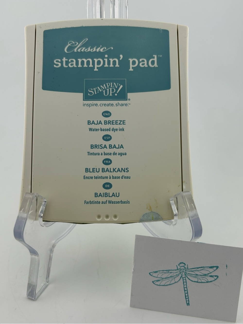 ⚡️ 3 for 20$ ⚡️ Stampin' Up! Ink Pad in “Baja Breeze“ Color